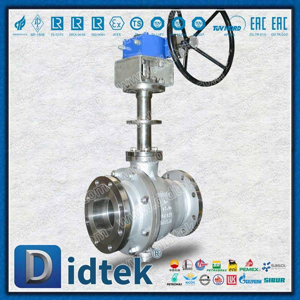 6 Inch API 6D LPG Low Temperature Trunnion Mounted Ball Valves