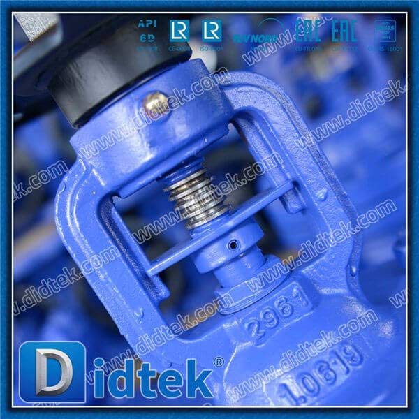 DIN Bellow Globe Valve DN125 PN40 1.0619