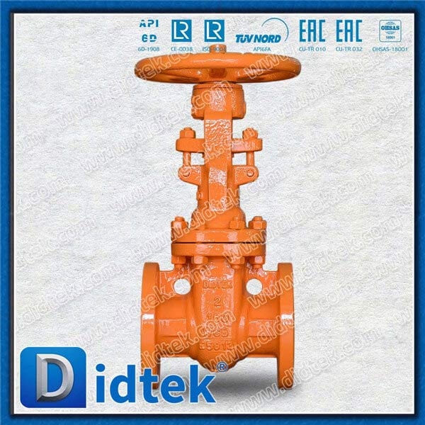 ASME B16.32 OS & Y Flansch 2 '' Gate Ventil