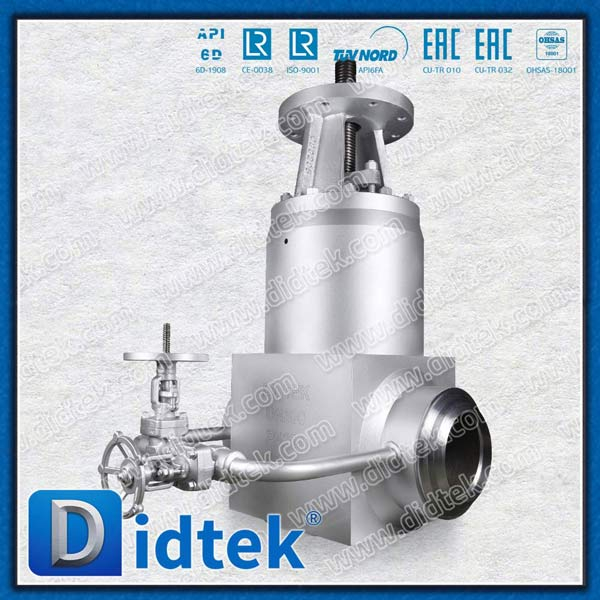 F91 Forged Steel Butt Welded Gate Valve With Bypass