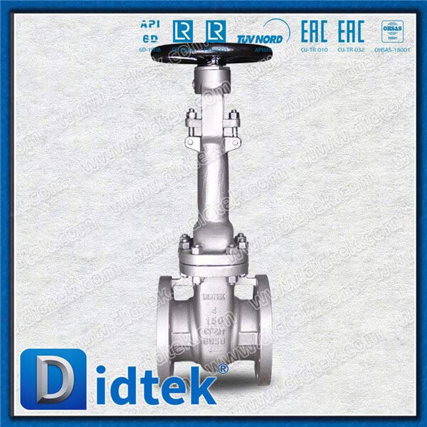API600 -52 ℃ Kryogenes Gate -Ventil mit A351 -CF8M Material Trim Nr. 10