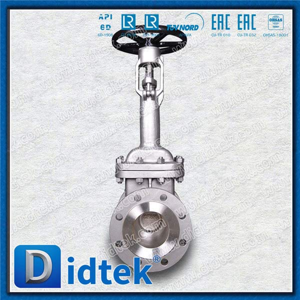 API600 -52℃ Cryogenic Gate Valve With A351-CF8M Material Trim No.10