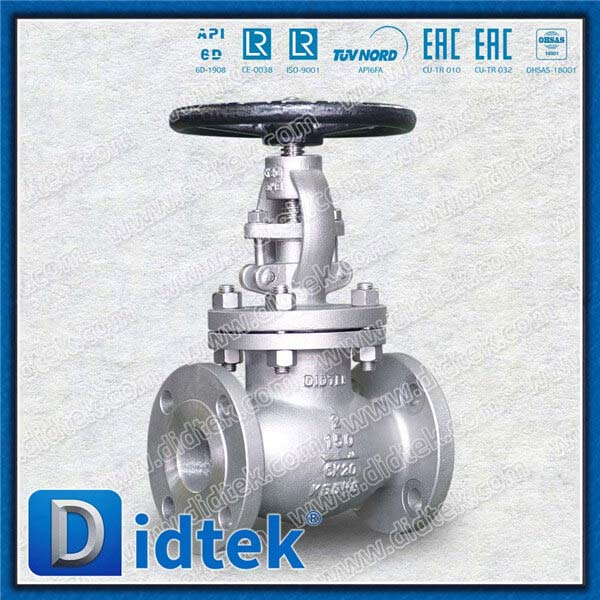Chemical Caustic ASTM A351 Globe Valve