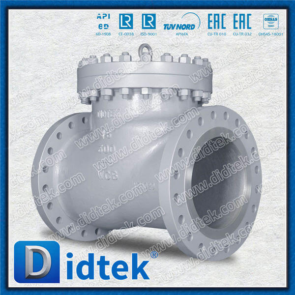API6D Full Open Full Bore ANSI Class 300 Swing Check Valve