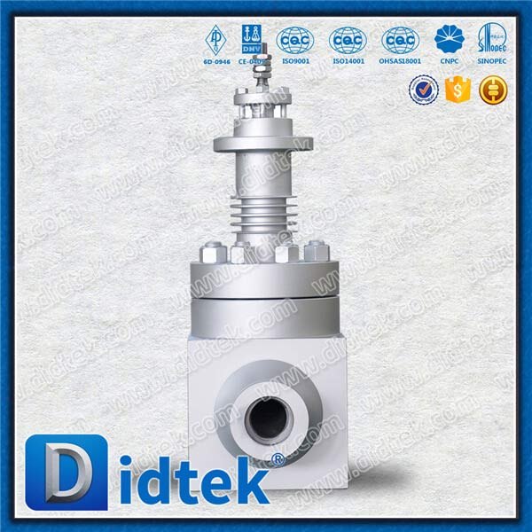 Bare stem Straight Through Pattern Control Valve