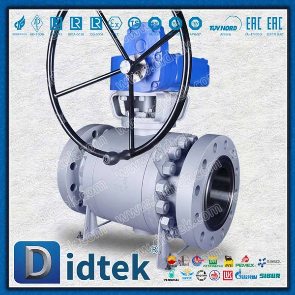 China Carbon Steel ANSI 900 Forged Steel Full Bore Ball Valve
