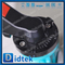 Anti Corrosion Split Body Teflon Lining Concentric Butterfly Valve