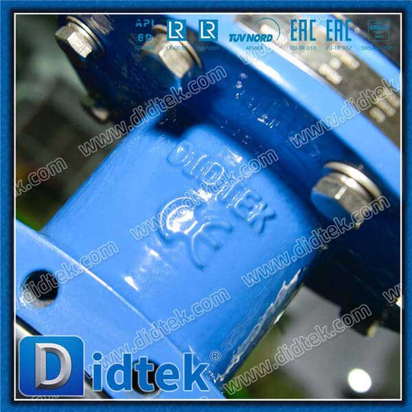 EPDM Seat Ductile Iron Wafer U Type Butterfly Valve