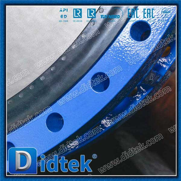 EPDM Seat Ductile Iron Wafer U Type Butterfly Valve