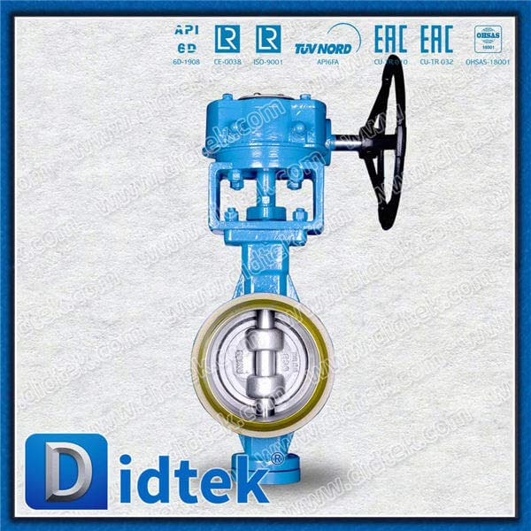 Triple Offset Butt Welded Butterfly Valve RT for BW end