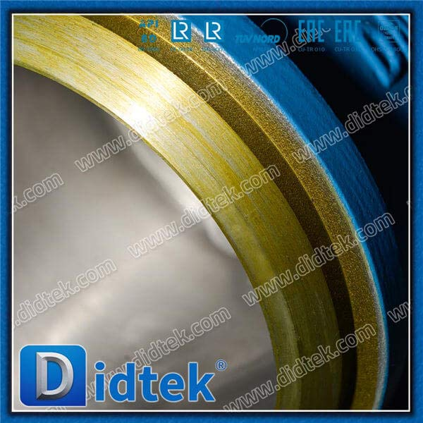 Triple Offset Butt Welded Butterfly Valve RT for BW end