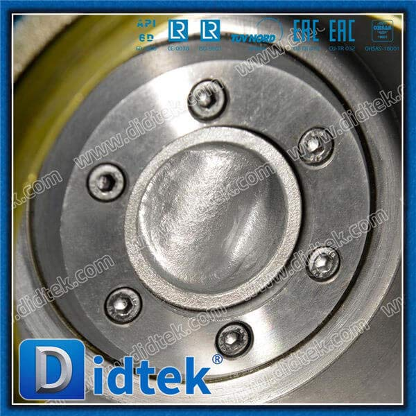 Triple Offset Butt Welded Butterfly Valve RT for BW end